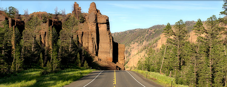 Road to Yellowstone